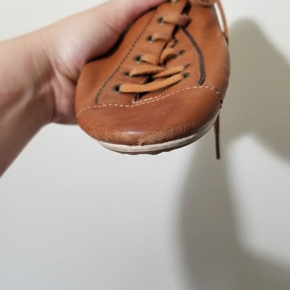 Cole Haan × Nike Air Soft Leather Laced Moccassin Flats Size 7 Women's - Picture 9 of 10